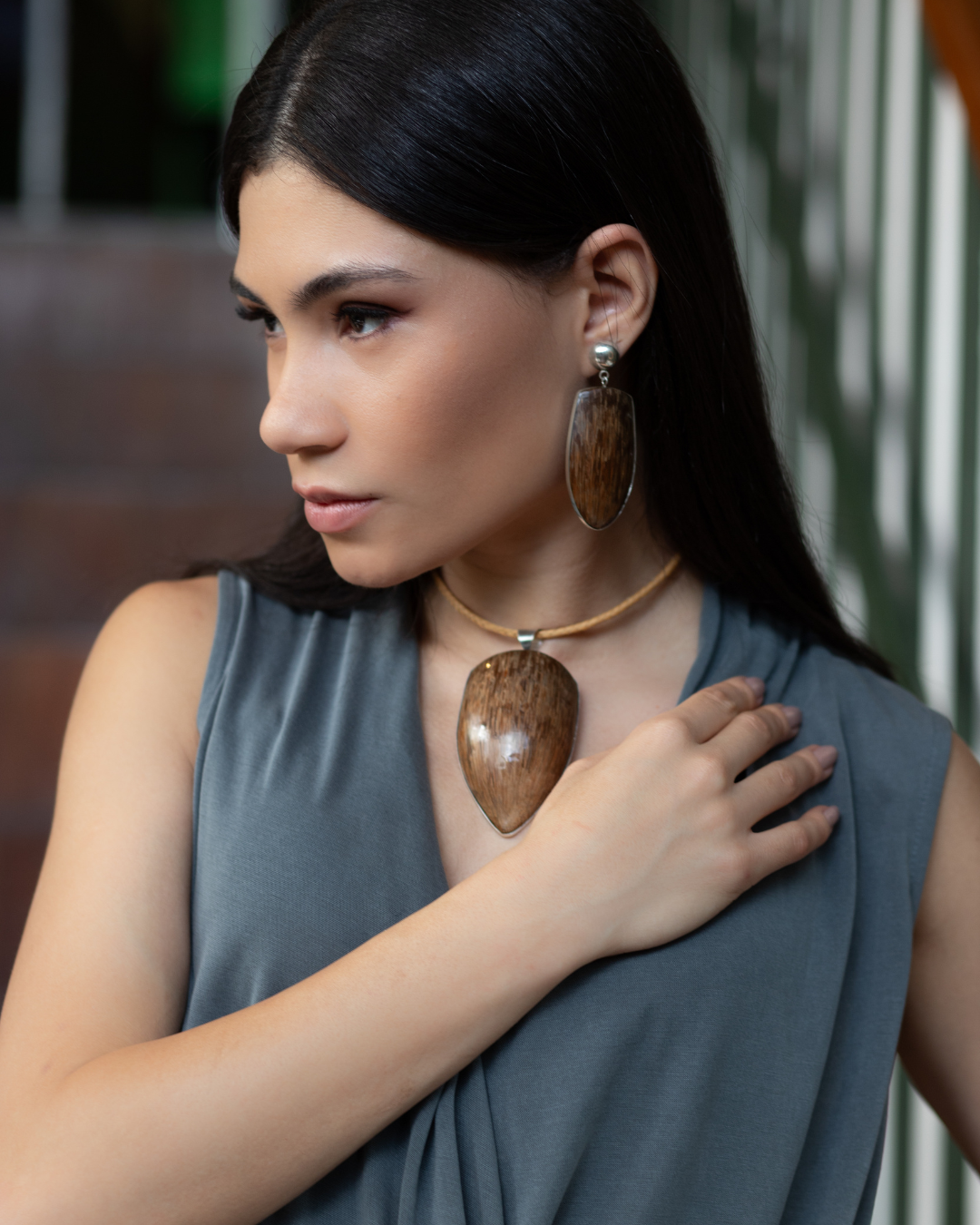 ARUMÃ & BABAÇU NECKLACE