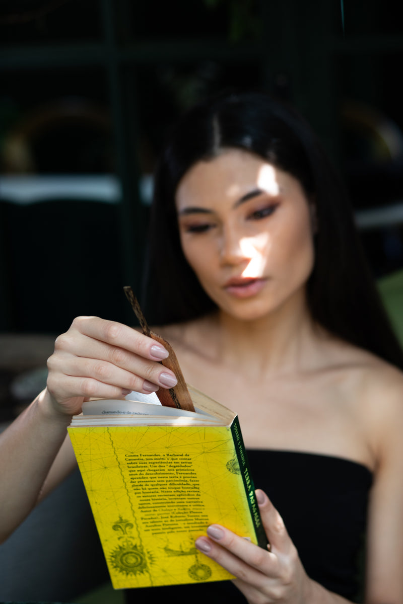 MUIRAPIRANGA & TUCUMÃ WOOD BOOKMARK
